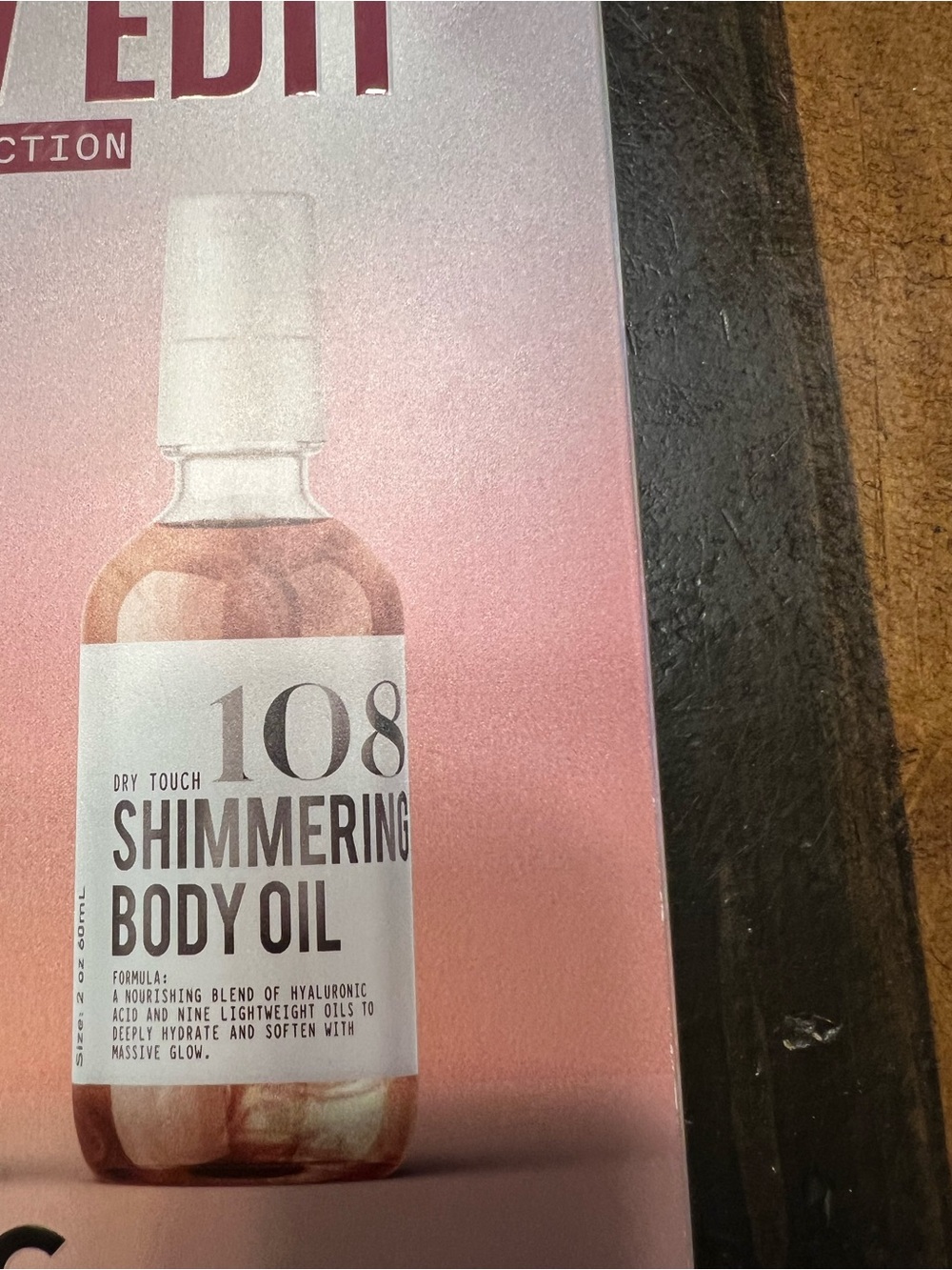 MIIM.MIIC The Glow Edit Shimmering Body Oil Trio - Pink - Picture 4 of 7